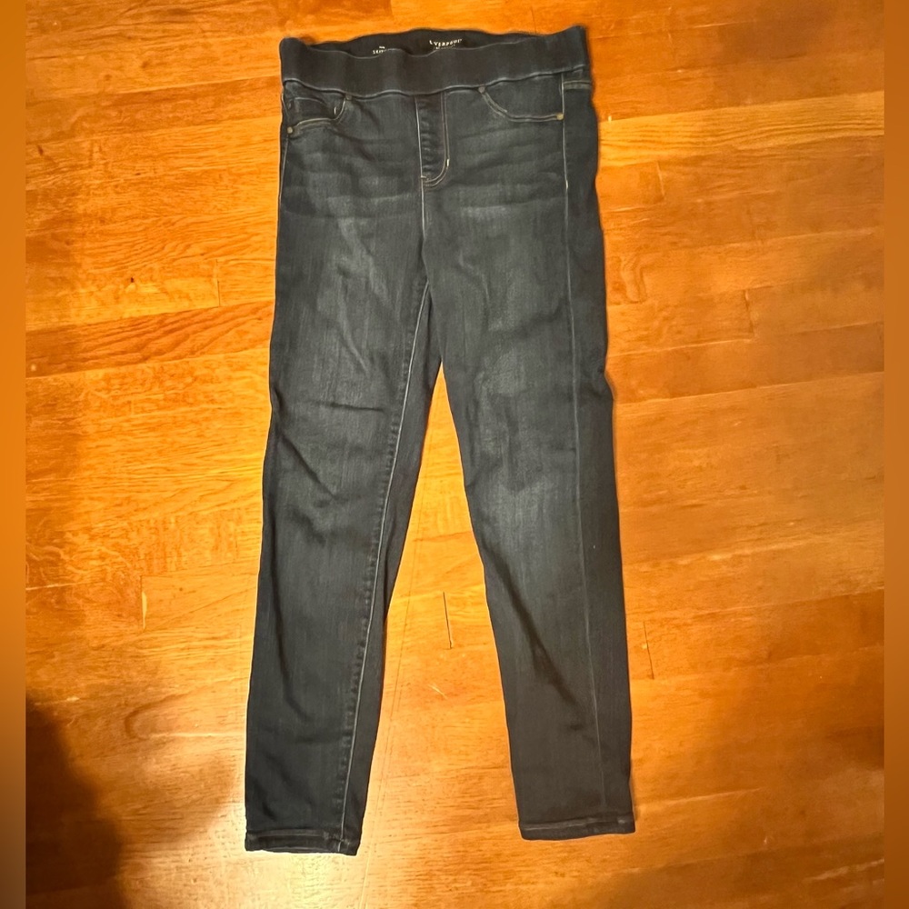 Liverpool Elizabeth super skinny jeans, indigo, size 8p